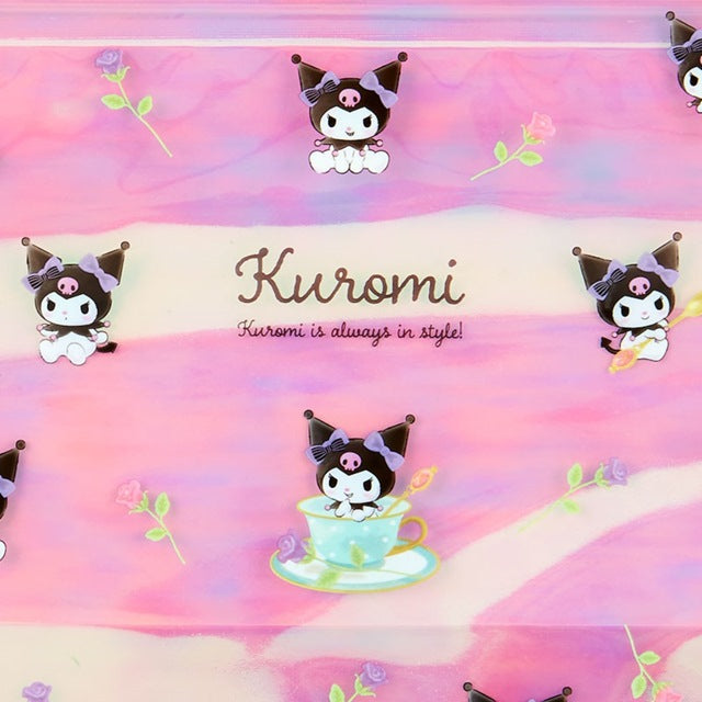Kuromi Travel Ziplock Bags Sanrio Organizer (pack of 5)