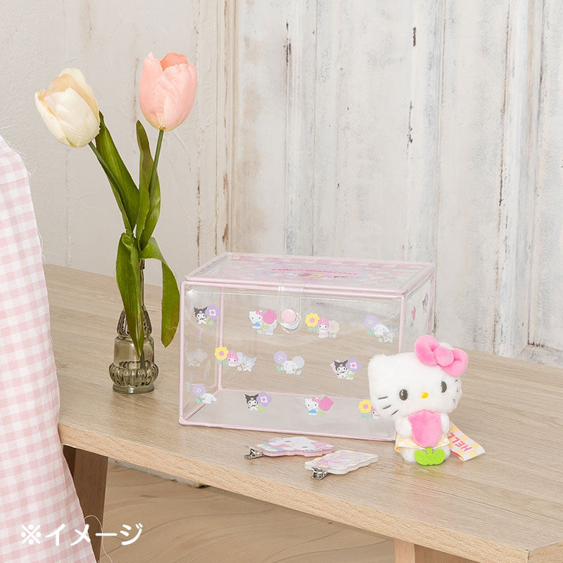 My Melody Plush Mascot Keychain Pastel Check Series