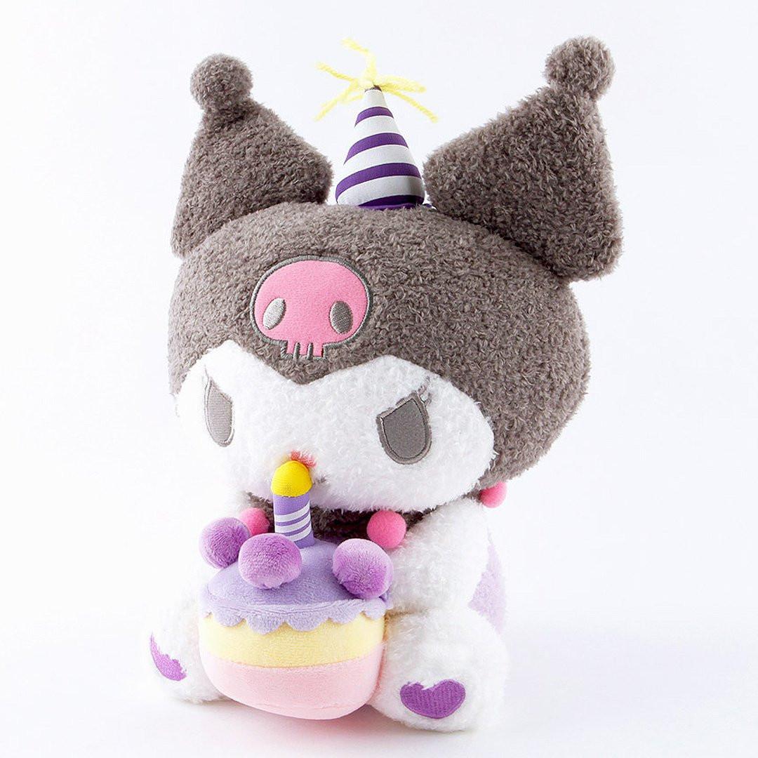 Kuromi Plush 12in Sanrio Birthday Cake