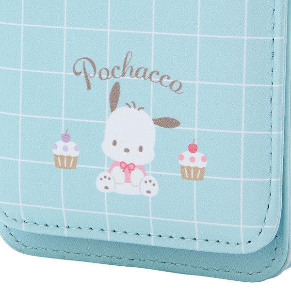 Pochacco Cosmetic Case with Mirror Sanrio Travel Accessories