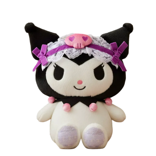Kuromi Plush: Lace 9 inch Sanrio Japan