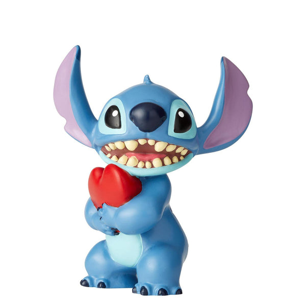 Stitch Holding Heart Disney Showcase Mini Figurine Gift Box