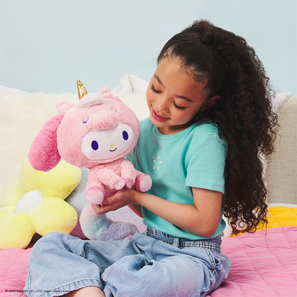 Unicorn My Melody Plush 9.5in Sanrio Stuffed Toys