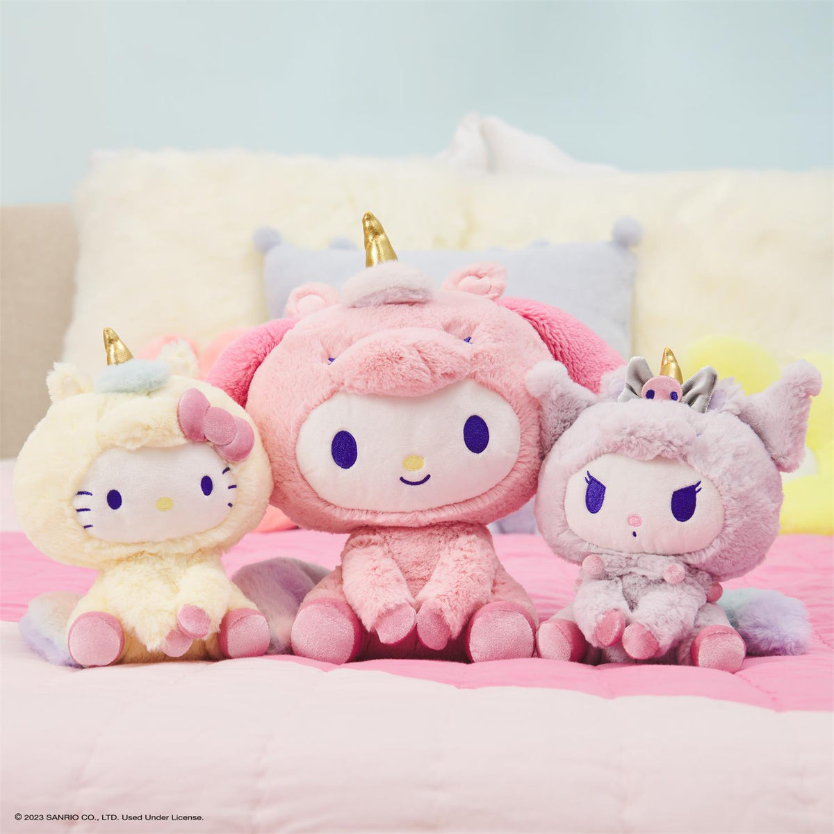 Unicorn My Melody Plush 9.5in Sanrio Stuffed Toys