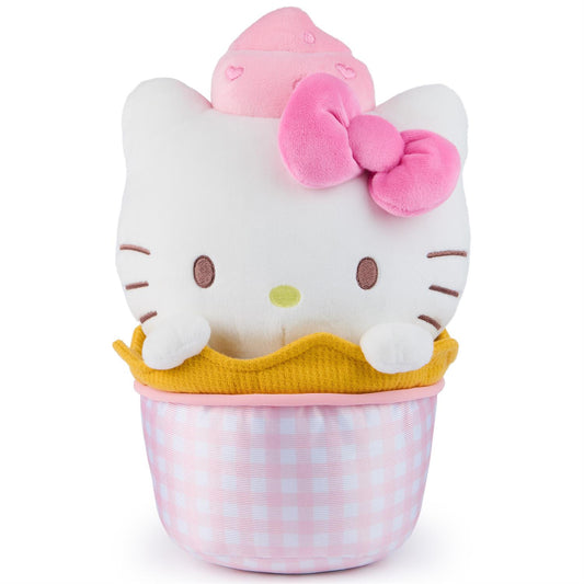 Hello Kitty Ice Cream Plush 10in Sanrio Stuffed Toys