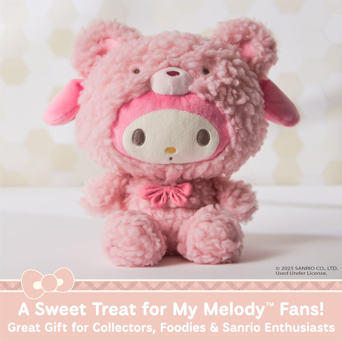 My Melody Cafe Latte Bear Costume Plush 10in Sanrio Stuffed Toys