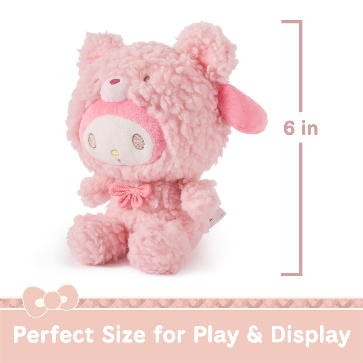 My Melody Cafe Latte Bear Costume Plush 10in Sanrio Stuffed Toys