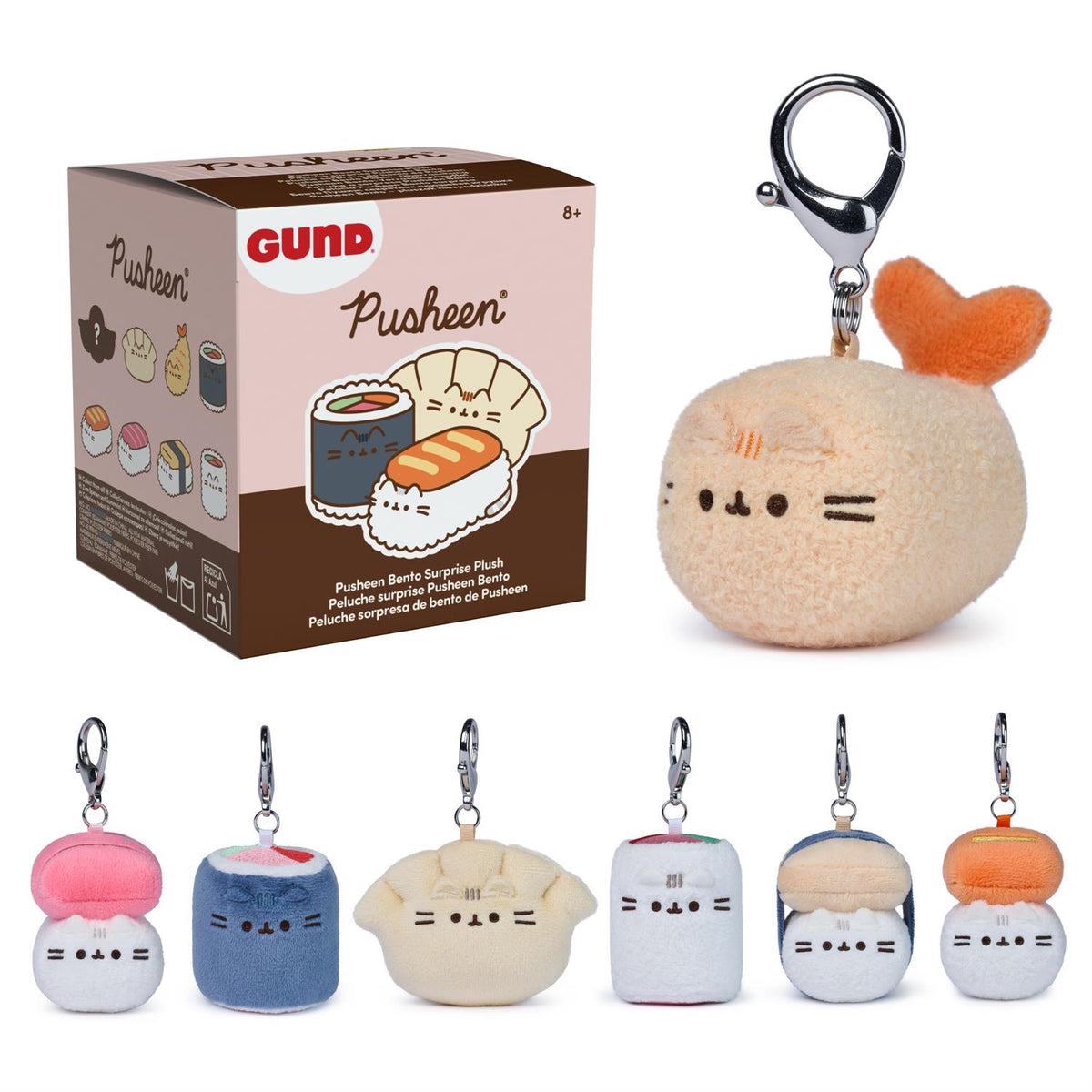 Pusheen Blind Box Bento Surprise Plush Keychain