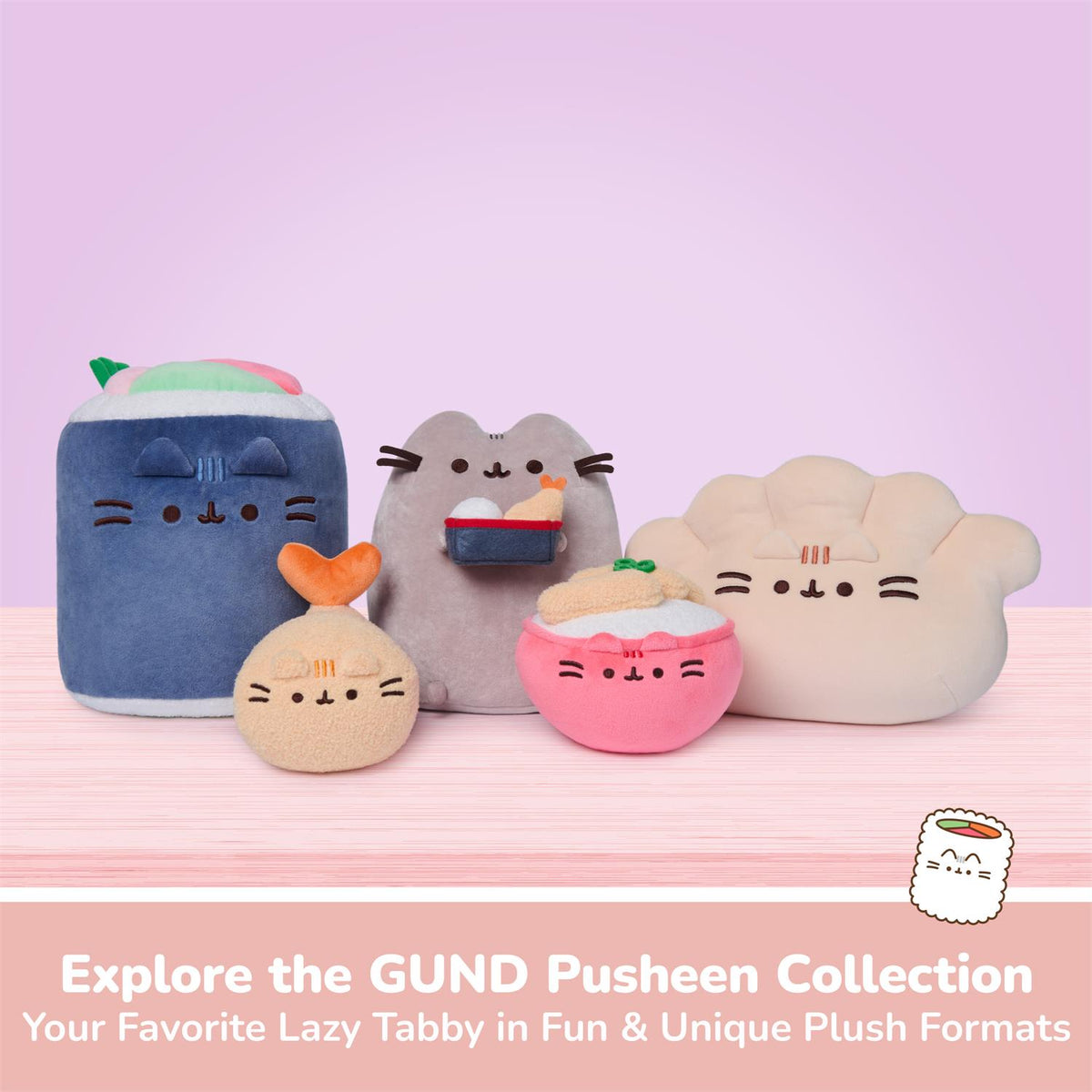 Pusheen Shrimp Tempura 6in Plush Toy