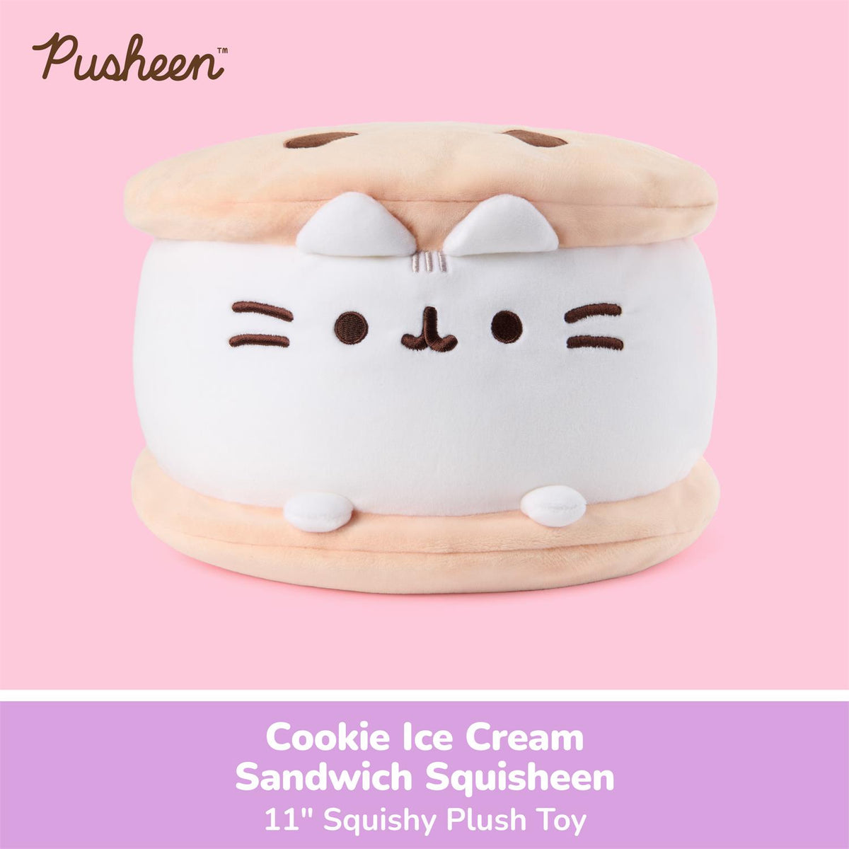 Pusheen Cookie Ice Cream Sandwich Squisheen