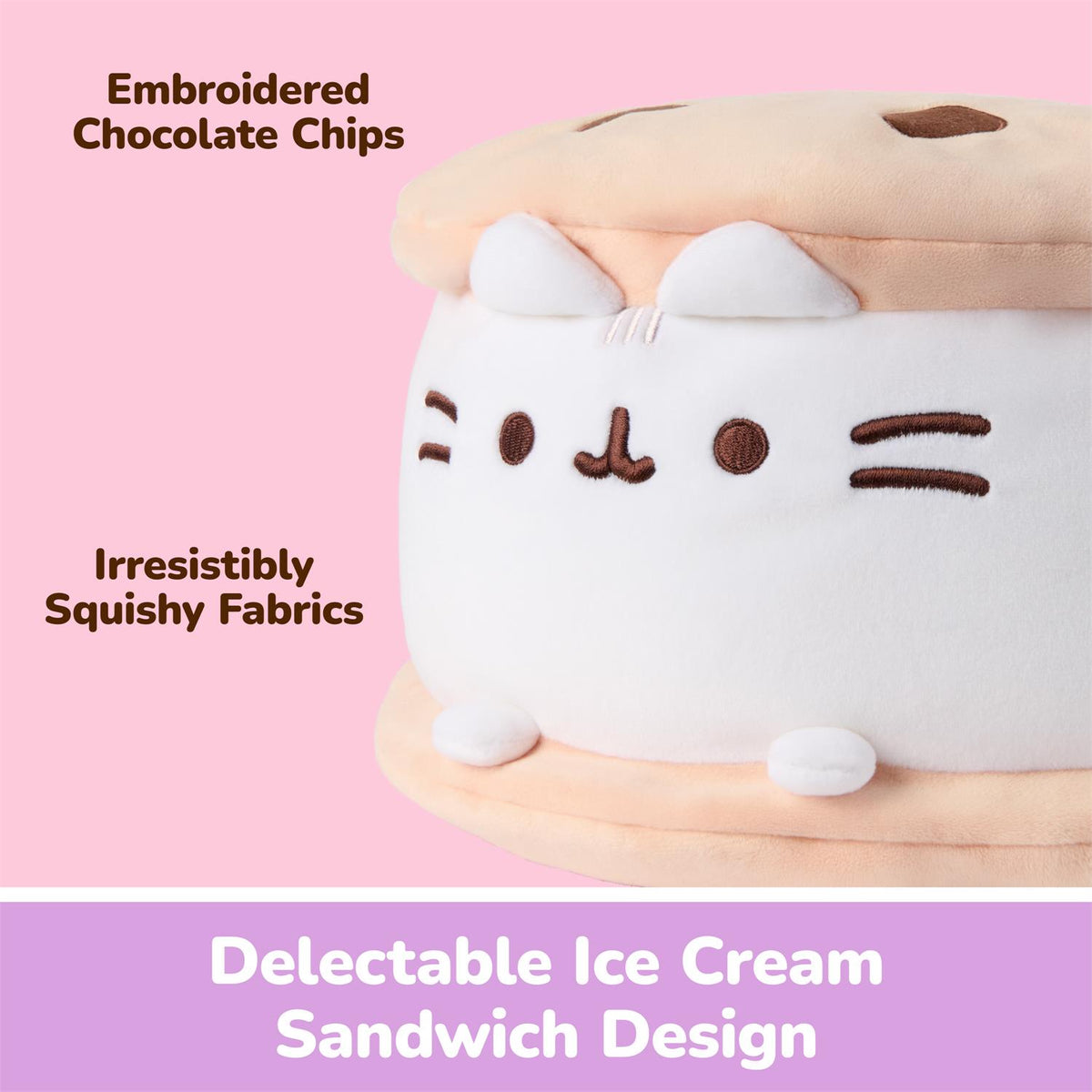 Pusheen Cookie Ice Cream Sandwich Squisheen