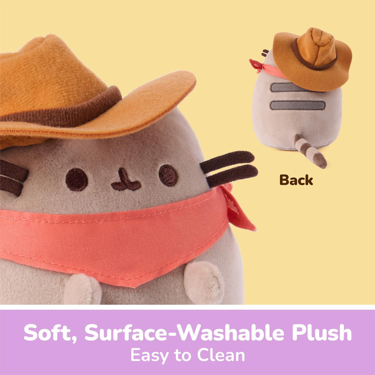 Pusheen Cowboy Squisheen 6in Plush Toy