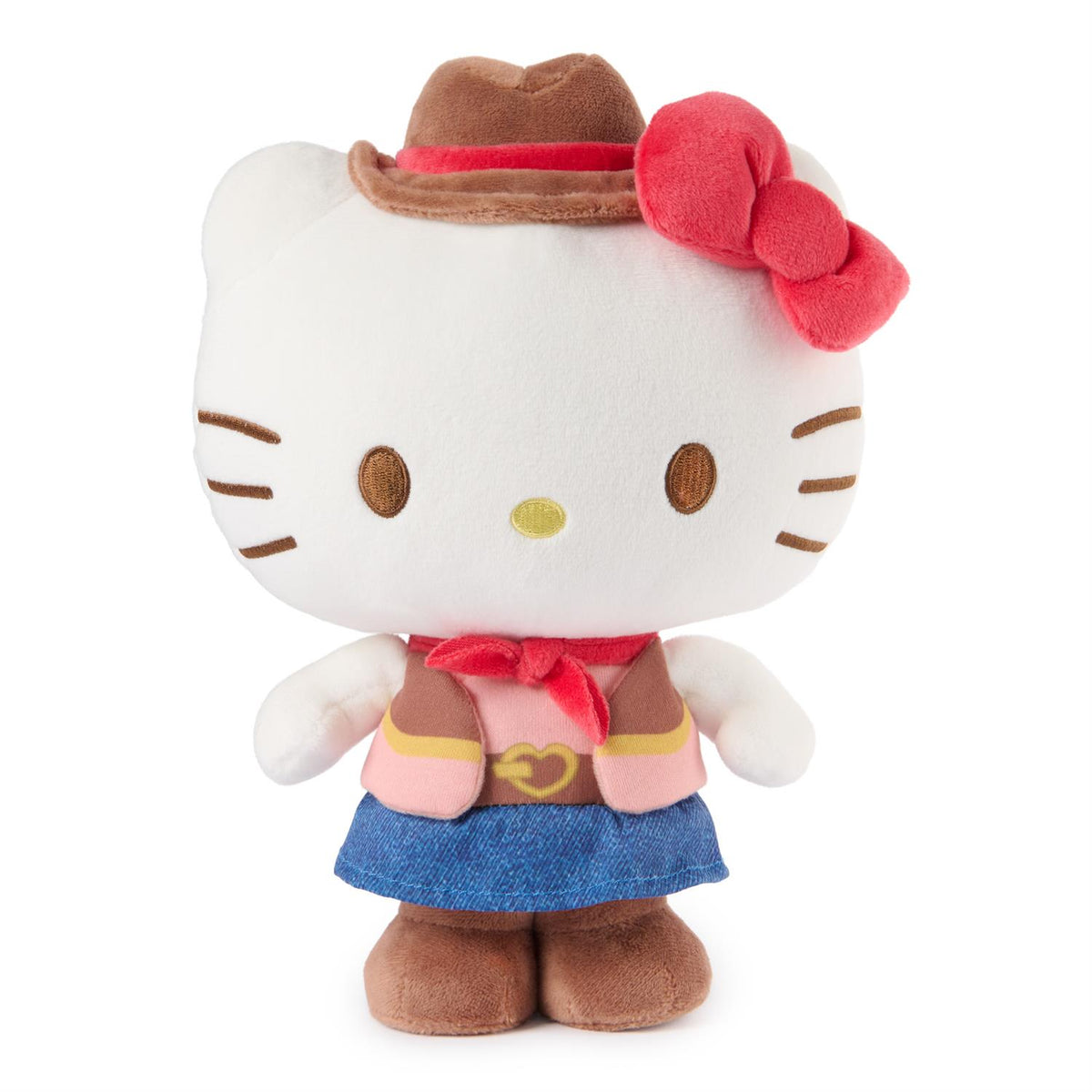 Hello Kitty Cowgirl Plush 9.5in Sanrio Stuffed Toys