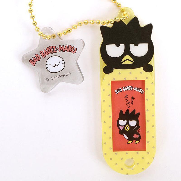Badtz-Maru Bag Charm Customizable Keychain Sanrio Japan