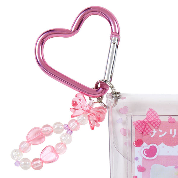 Hello Kitty ID Badge Case with Beaded Charm Sanrio Academy Series