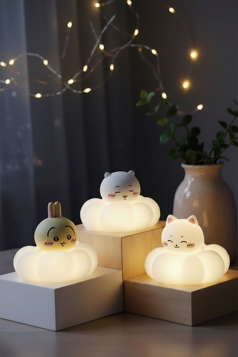 Chiikawa Blind Box Figure Cozy Cloud Night Light