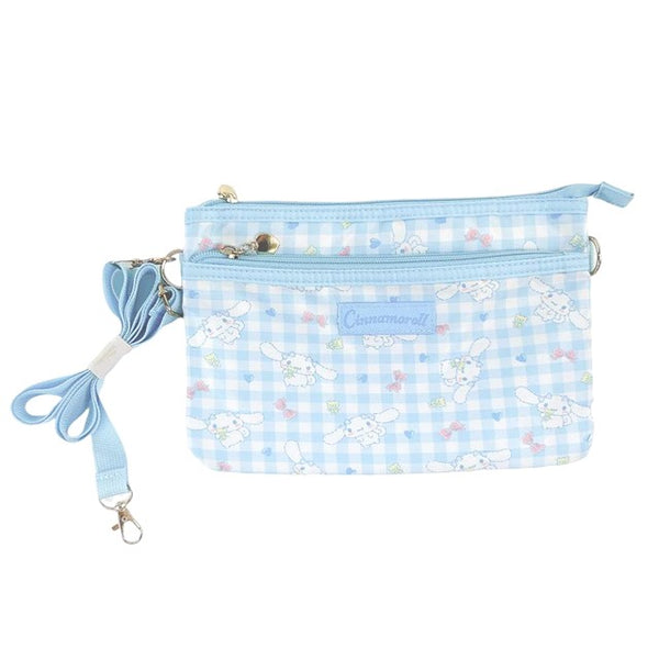 Cinnamoroll Crossbody Bag Gingham Sanrio Shoulder Bag
