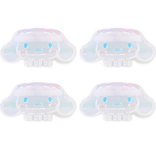Cinnamoroll Mini Hair Clips Iridescent (Set of 4)