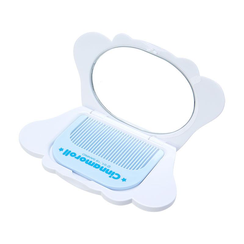 Cinnamoroll Mirror and Comb 2-Piece Set Sanrio Travel Accessories