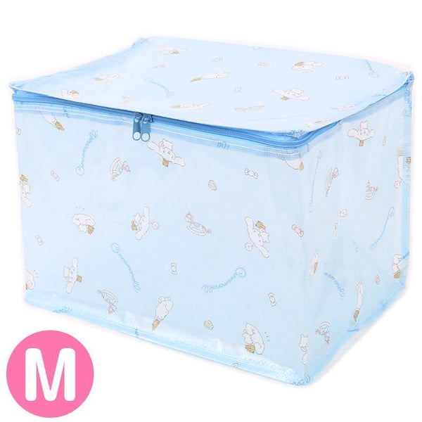 Cinnamoroll Storage Bag Foldable with Zipper Sanrio Japan (M)