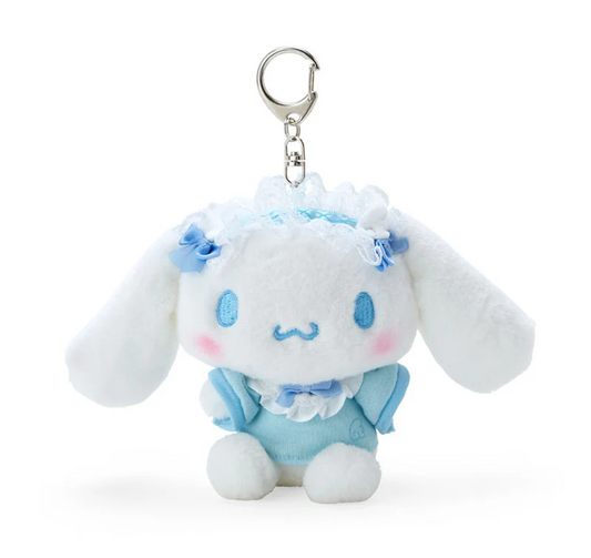 Cinnamoroll Plush Backpack Clip Keychain Sanrio Blue Angel Series