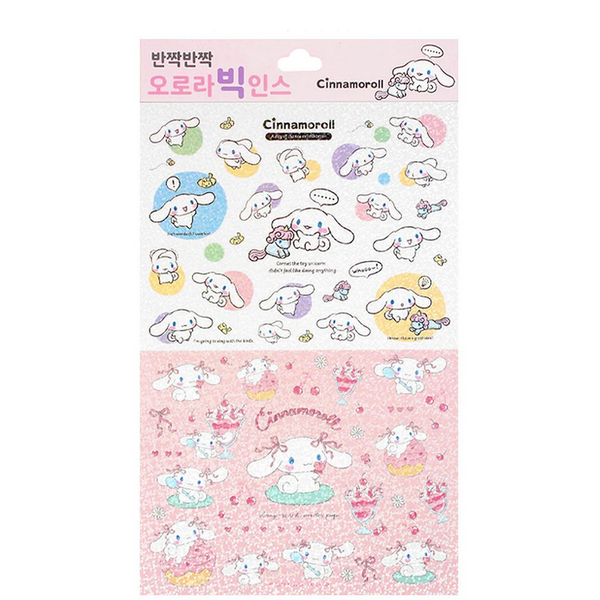 Cinnamoroll Aurora Stickers Holographic Sanrio Stationery