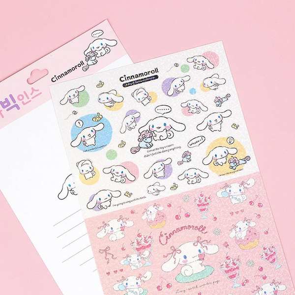 Cinnamoroll Aurora Stickers Holographic Sanrio Stationery