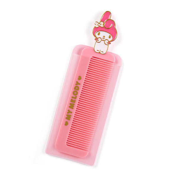 My Melody Hair Comb with Case Sanrio Travel Accessories