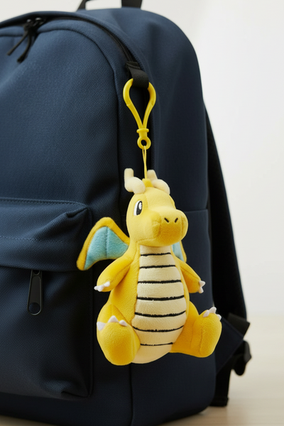 Pokemon Keychain Dragonite Plush Backpack Clip Nintendo Toys
