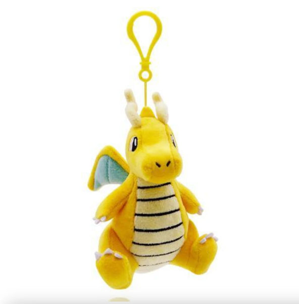 Pokemon Keychain Dragonite Plush Backpack Clip Nintendo Toys