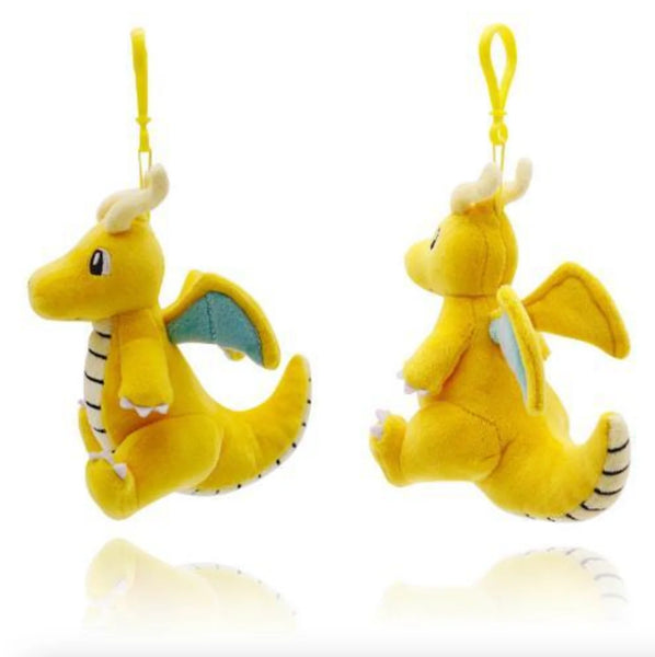 Pokemon Keychain Dragonite Plush Backpack Clip Nintendo Toys