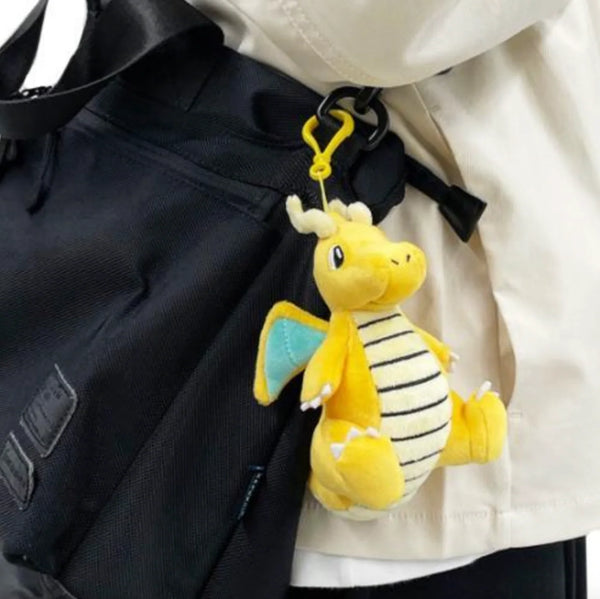 Pokemon Keychain Dragonite Plush Backpack Clip Nintendo Toys