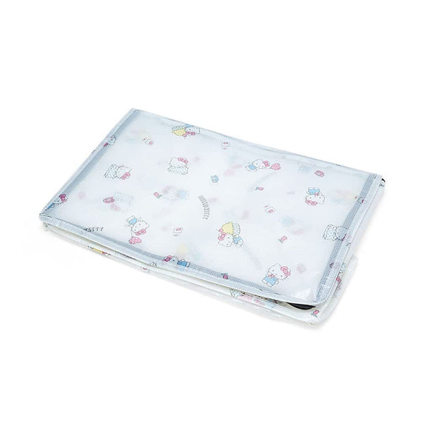 Hello Kitty Storage Bag Foldable with Zipper Sanrio Japan (M)
