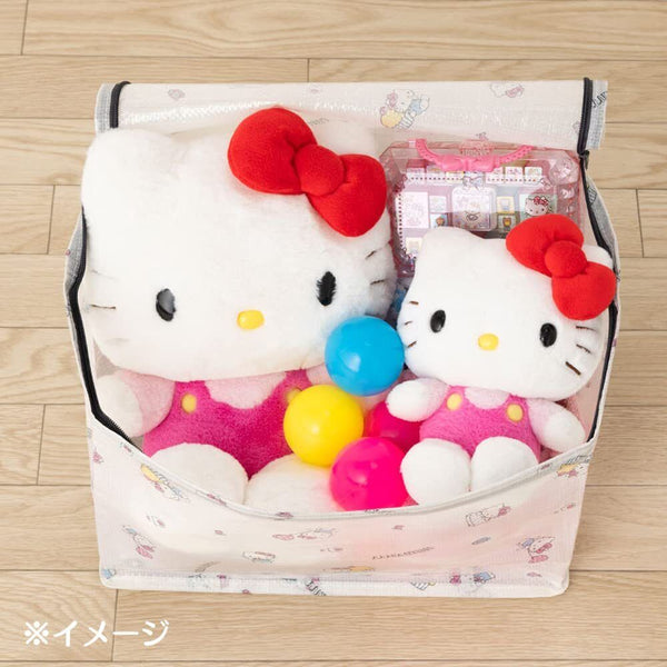 Kuromi Storage Bag Foldable with Zipper Sanrio Japan (M)