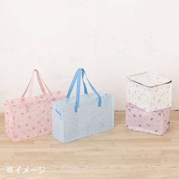 Hello Kitty Storage Bag Foldable with Zipper Sanrio Japan (M)