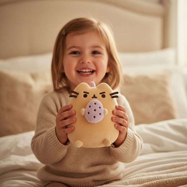 Pusheen Plush Holding Egg 6in Pusheenosaurus GUND Toys