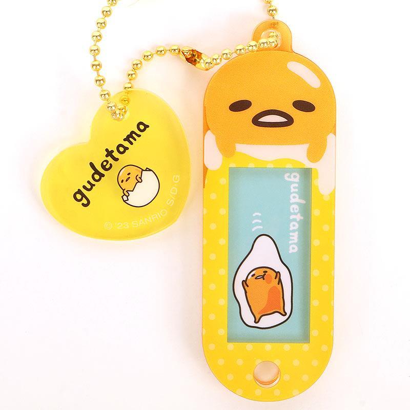 Gudetama Charm Customizable Keychain Sanrio Japan