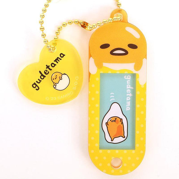 Gudetama Charm Customizable Keychain Sanrio Japan