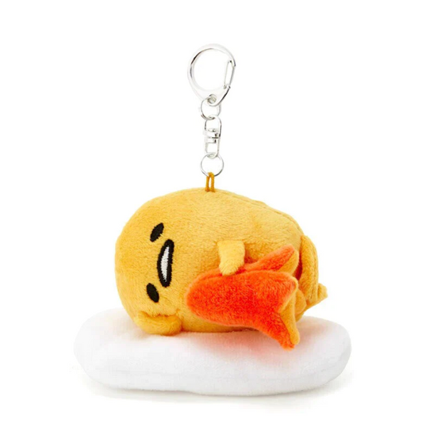 Gudetama Plush Backpack Clip Keychain Sanrio Classic Series