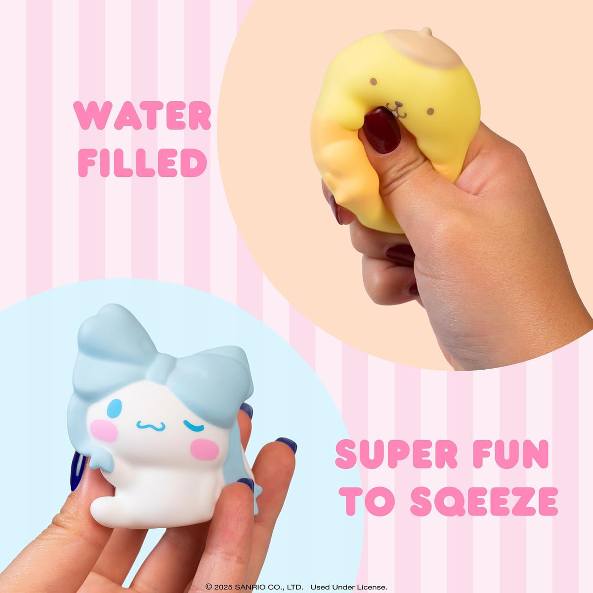 Sanrio Characters Squishy Surprise Capsule Lovely Ribbon