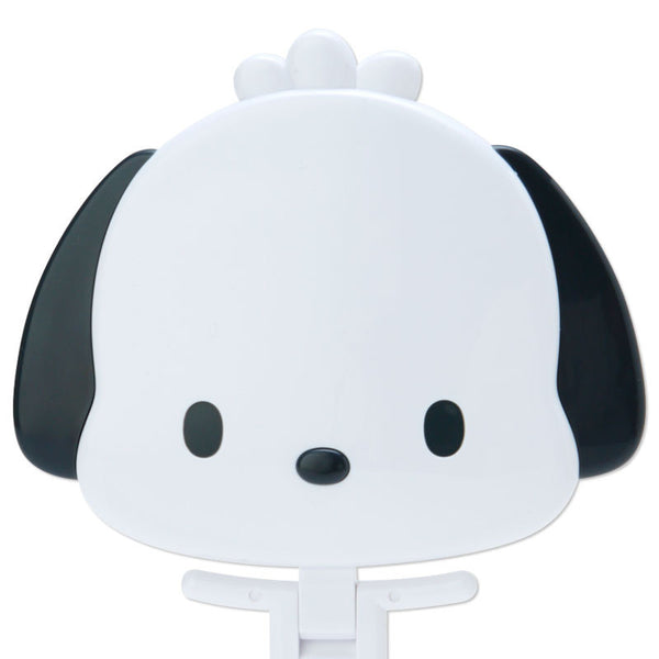 Pochacco Mirror Folding Handle Sanrio Travel Accessories