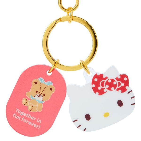Hello Kitty Besties Keychain Sanrio Acrylic Key Ring