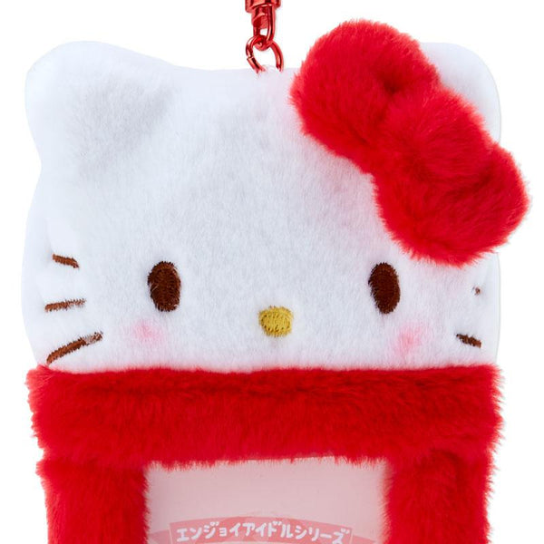 Hello Kitty Plush ID Card Holder with Clip Sanrio