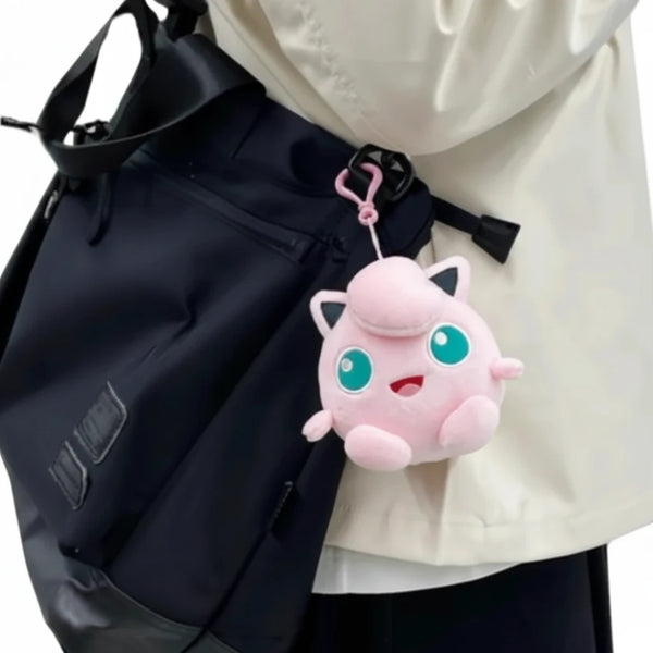 Pokemon Keychain Jiggly Puff Plush Backpack Clip Nintendo Toys