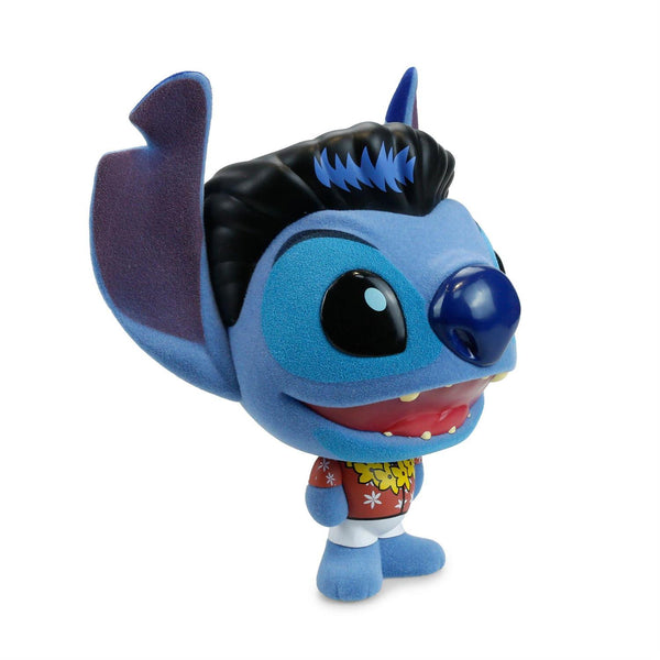 Lilo & Stitch Elvis Blue Hawaiian Stitch Bhunny Flocked Vinyl Figure