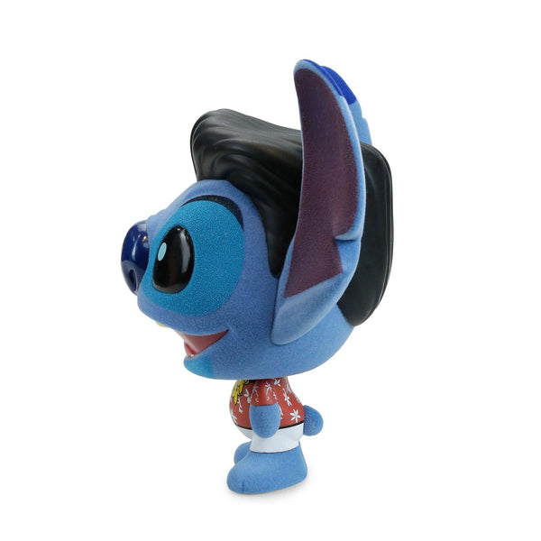 Lilo & Stitch Elvis Blue Hawaiian Stitch Bhunny Flocked Vinyl Figure