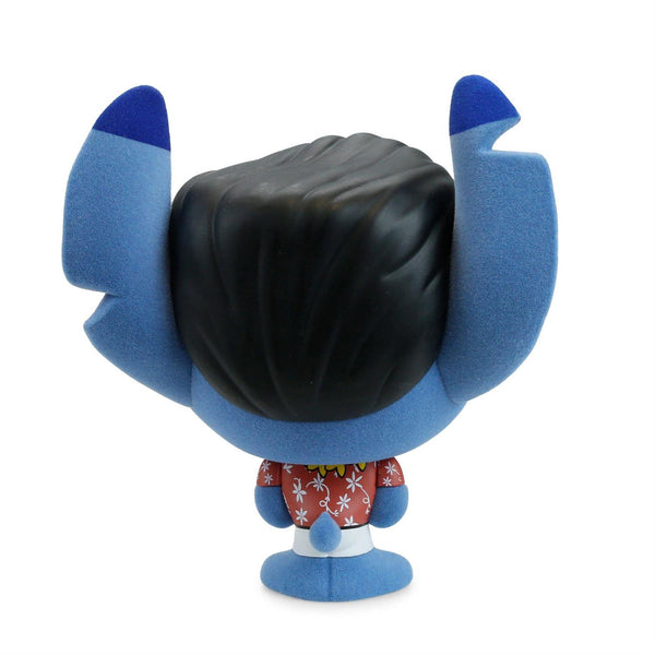 Lilo & Stitch Elvis Blue Hawaiian Stitch Bhunny Flocked Vinyl Figure
