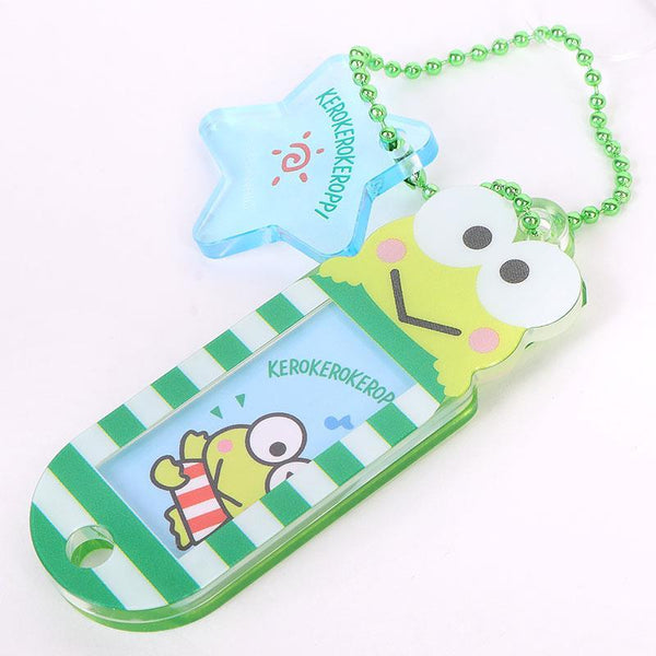 Keroppi Bag Charm Customizable Keychain Sanrio Japan