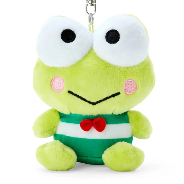 Keroppi Plush Backpack Clip Keychain Sanrio Classic Series
