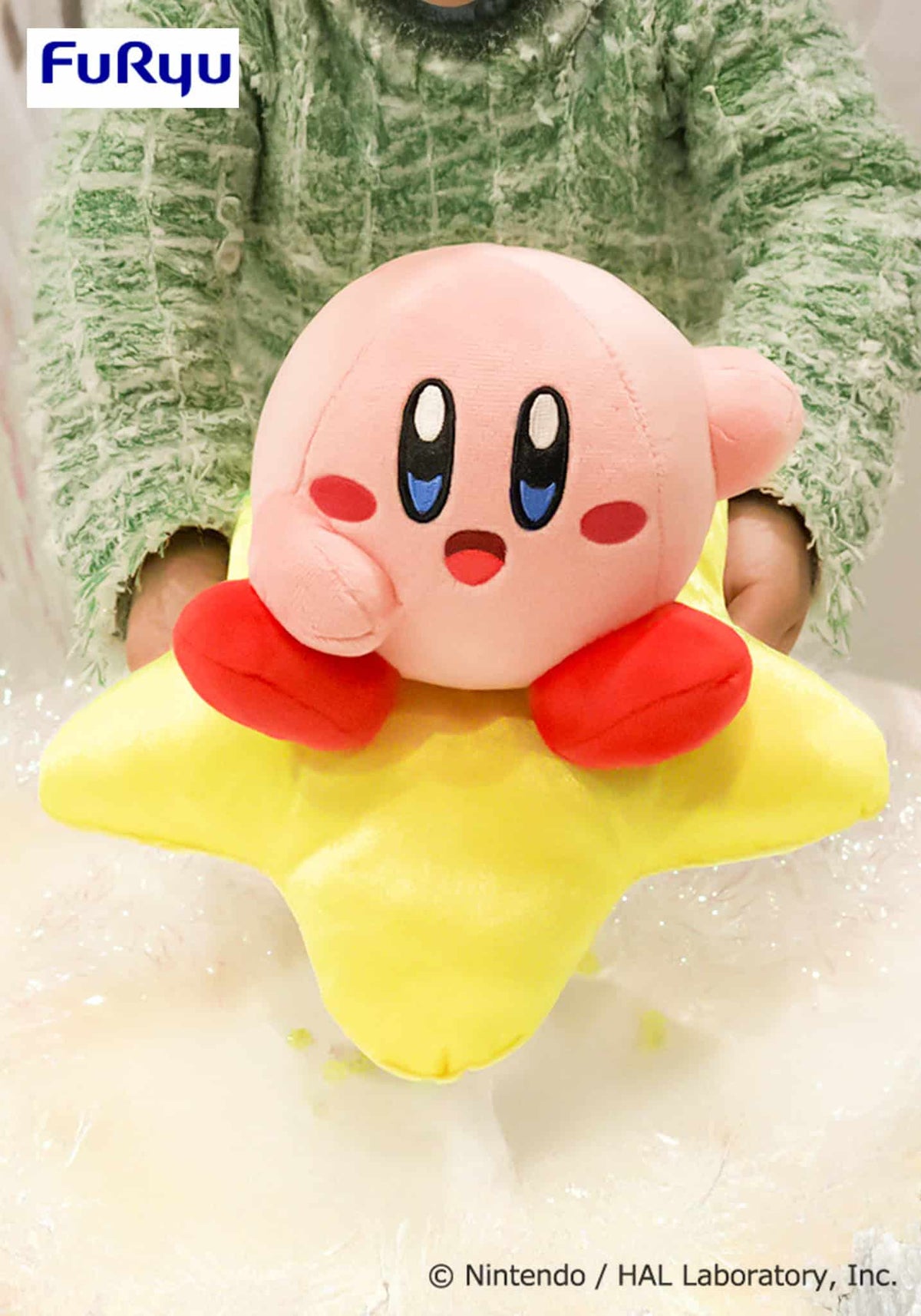Kirby Star Seat Plush 10.5in